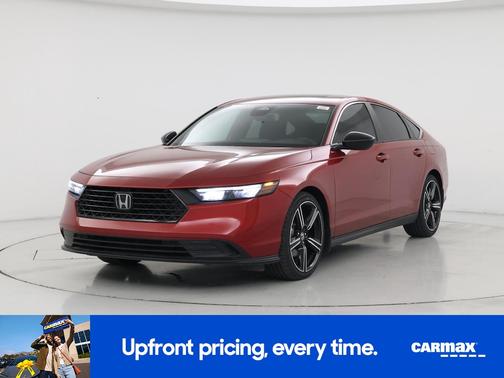 Red 2023 Honda Accord Hybrid Sport