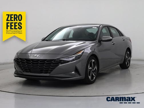 Gray 2023 Hyundai ELANTRA Limited