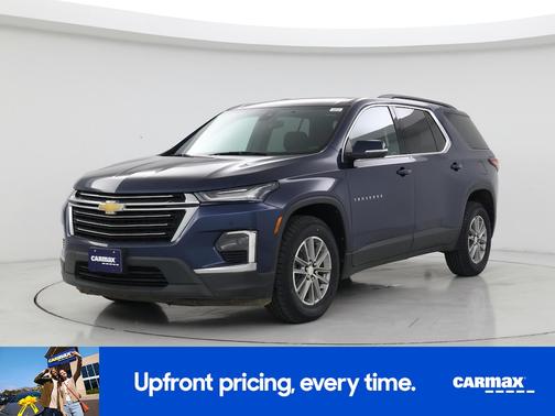 Blue 2023 Chevrolet Traverse LT Cloth