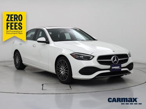 White 2023 Mercedes-Benz C-Class