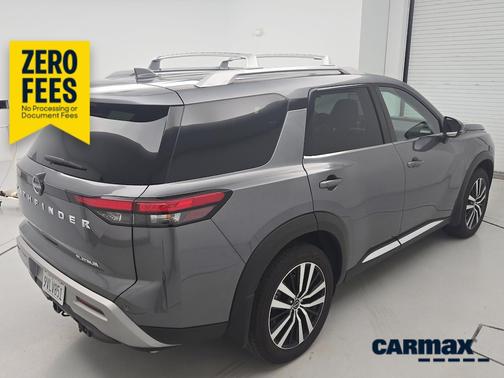 Gray 2025 Nissan Pathfinder Platinum