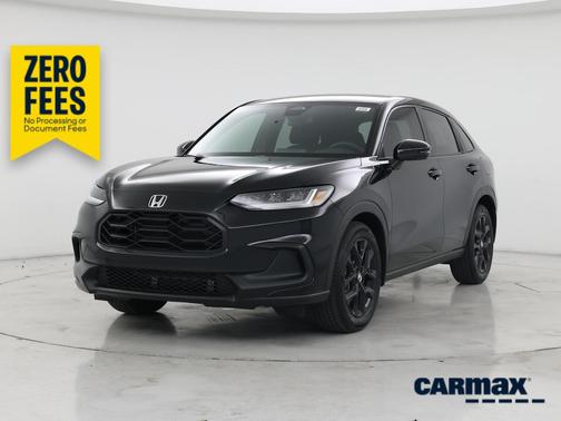 Black 2025 Honda HR-V Sport