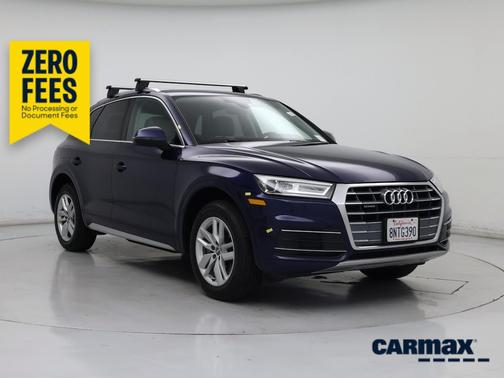 Blue 2020 Audi Q5 Premium