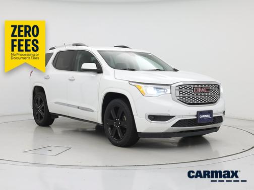 White 2019 GMC Acadia Denali