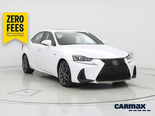 White 2018 Lexus IS 300 F-Sport