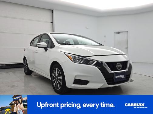 White 2021 Nissan Versa SV