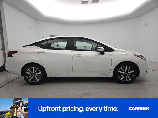 White 2021 Nissan Versa SV