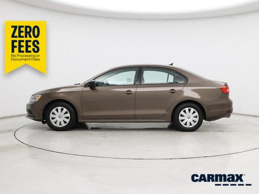 Brown 2015 Volkswagen Jetta S