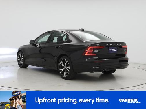 Black 2024 Volvo S60 B5 Core Dark Theme