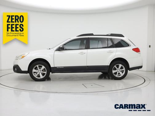 White 2014 Subaru Outback 2.5I