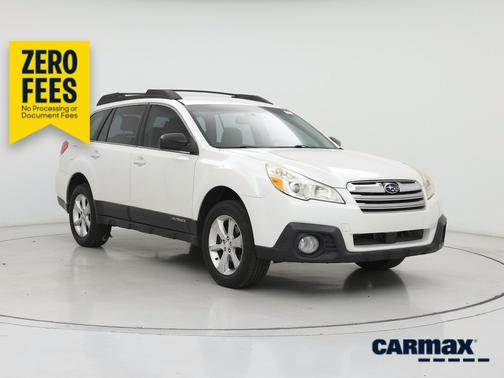 White 2014 Subaru Outback 2.5I