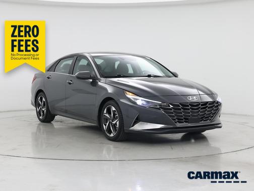Gray 2023 Hyundai ELANTRA HEV Limited