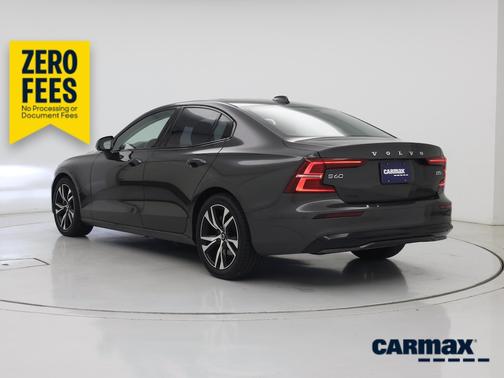 Gray 2023 Volvo S60 B5 Core Dark Theme