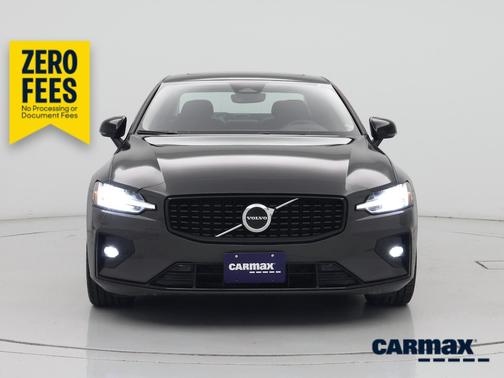 Gray 2023 Volvo S60 B5 Core Dark Theme