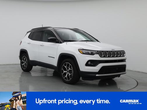 White 2025 Jeep Compass Limited