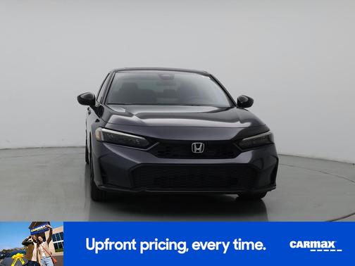 Gray 2025 Honda Civic Hybrid Sport