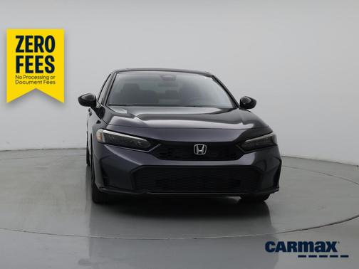 Gray 2025 Honda Civic Hybrid Sport
