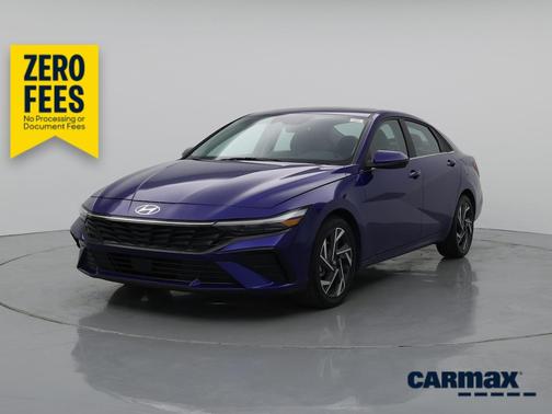 Blue 2025 Hyundai ELANTRA Limited