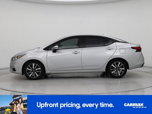 Silver 2021 Nissan Versa SV