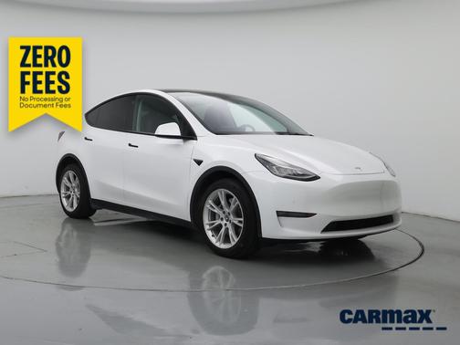 White 2021 Tesla Model Y Long Range