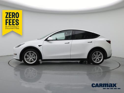 White 2021 Tesla Model Y Long Range