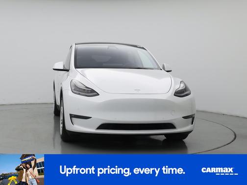 White 2021 Tesla Model Y Long Range