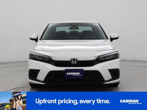 White 2023 Honda Civic LX
