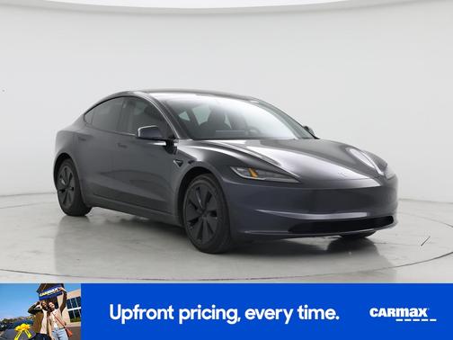 Gray 2025 Tesla Model 3 Long Range