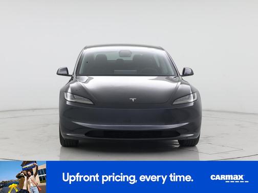 Gray 2025 Tesla Model 3 Long Range