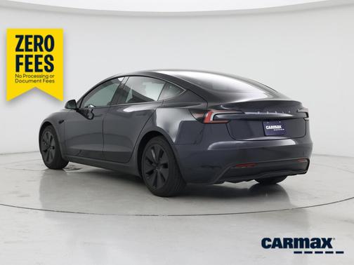 Gray 2025 Tesla Model 3 Long Range