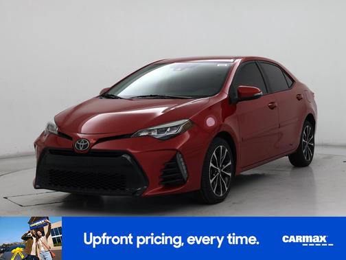 Red 2019 Toyota Corolla SE