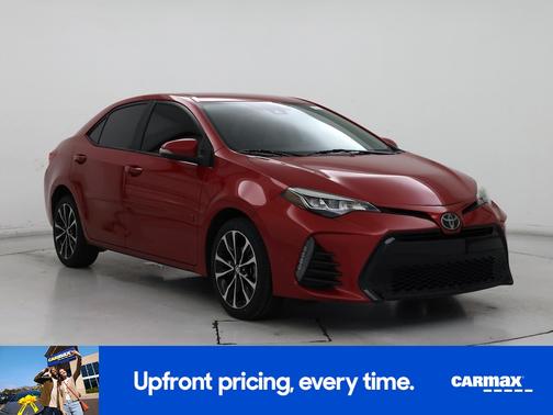 Red 2019 Toyota Corolla SE