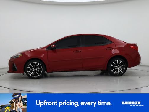 Red 2019 Toyota Corolla SE