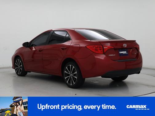 Red 2019 Toyota Corolla SE