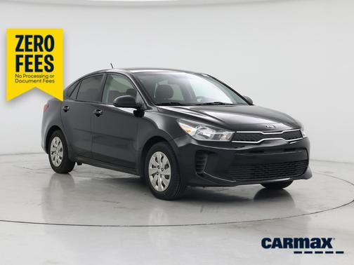 Black 2018 Kia Rio S