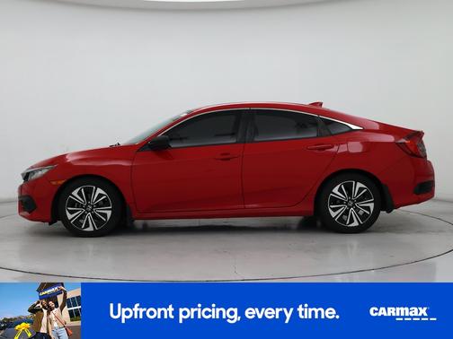 Red 2018 Honda Civic EX-L