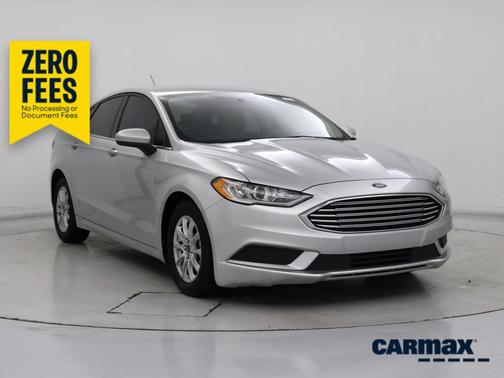 Silver 2017 Ford Fusion S