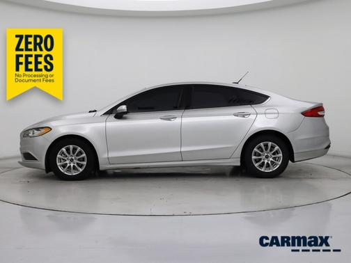 Silver 2017 Ford Fusion S