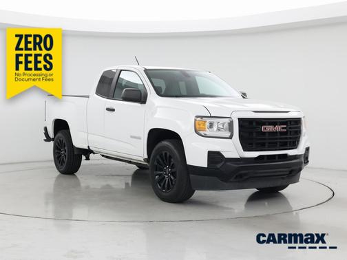 White 2022 GMC Canyon Elevation