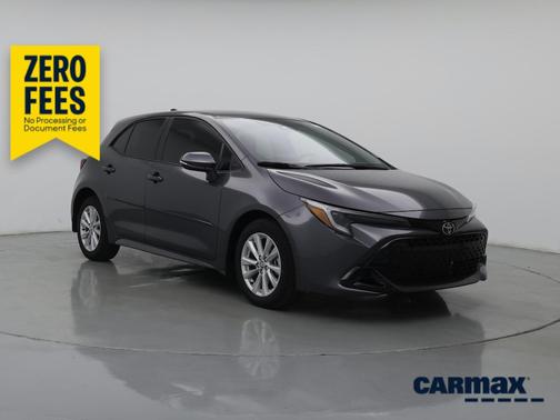 Gray 2025 Toyota Corolla Hatchback SE