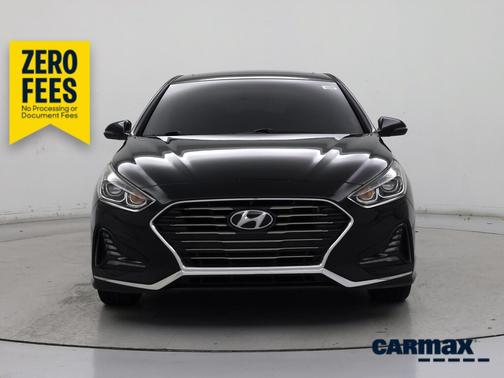Black 2018 Hyundai SONATA Limited