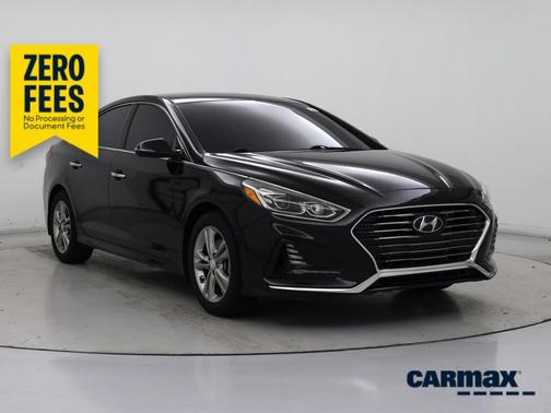 Black 2018 Hyundai SONATA Limited
