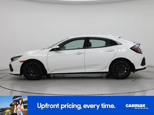 White 2018 Honda Civic EX