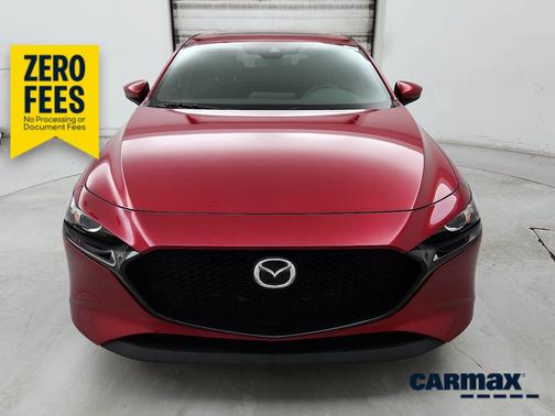 Red 2021 Mazda Mazda3 Preferred