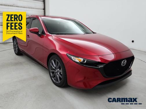 Red 2021 Mazda Mazda3 Preferred