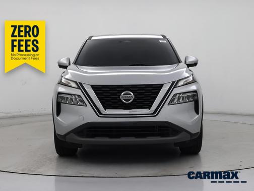 Silver 2021 Nissan Rogue SV