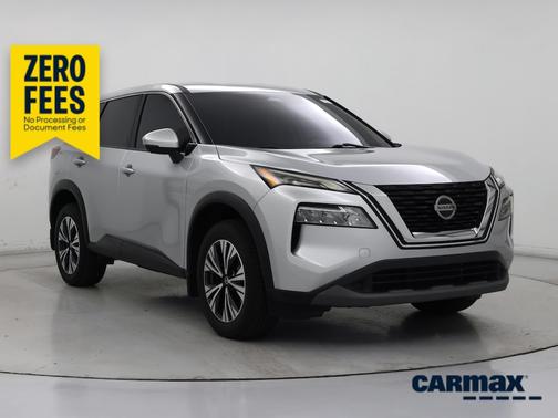 Silver 2021 Nissan Rogue SV