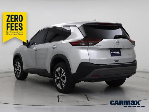 Silver 2021 Nissan Rogue SV