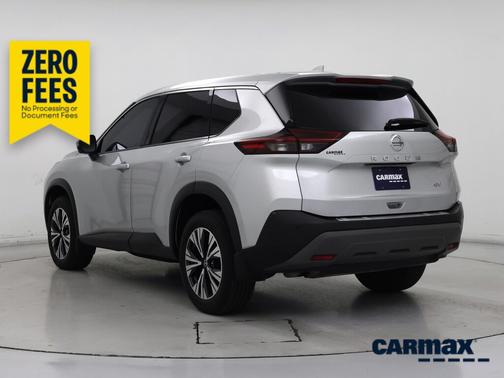 Silver 2021 Nissan Rogue SV