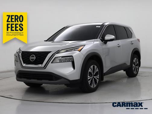 Silver 2021 Nissan Rogue SV